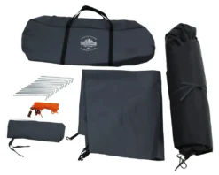 Where Tomorrow Pop Up Kuppelzelt Für 3 Personen 215 X 195 X 120 Cm Grau -Campingbedarf Geschäft 00548253fbf3986a1f26f8a5105496d0