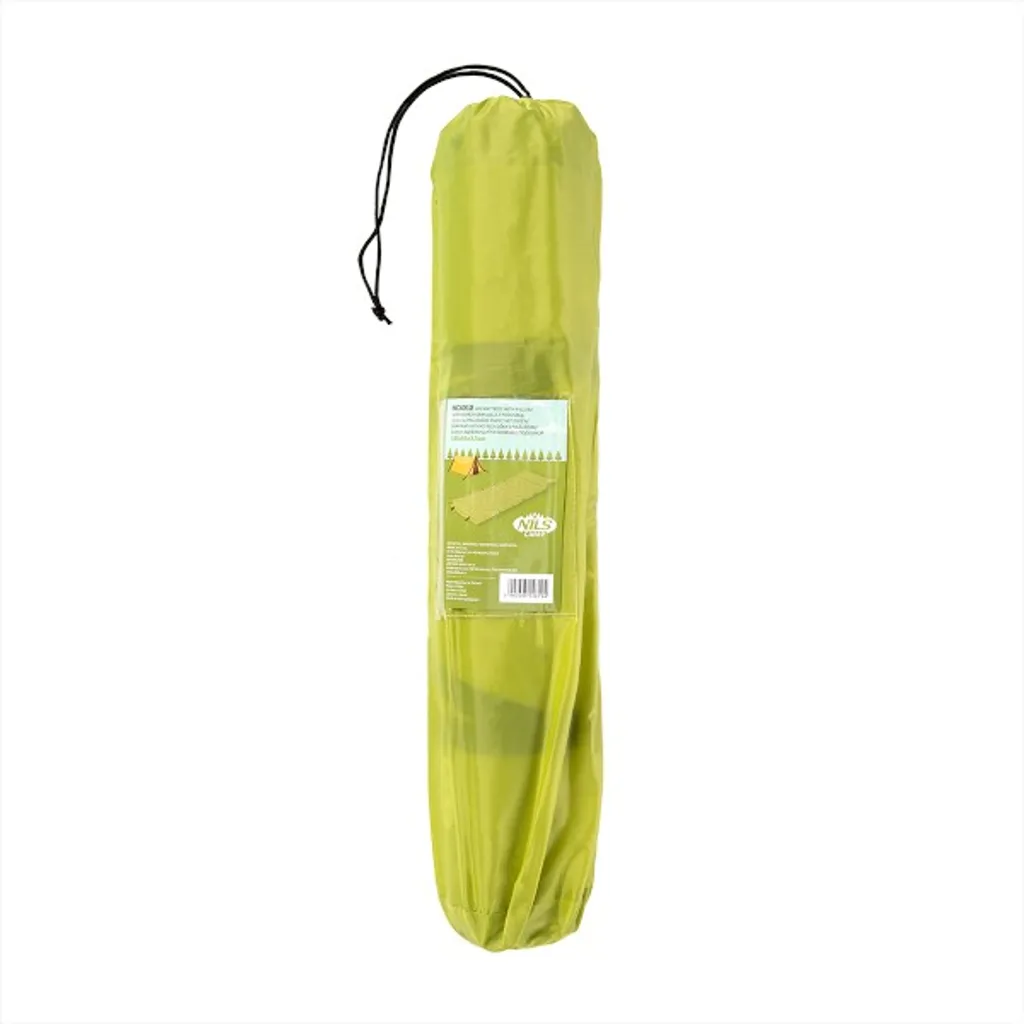 NILS CAMP - Selbstaufblasende Matratze – Luftmatratze Selbstaufblasend - Isomatte Selbstaufblasend – 190x63x3,5 Cm - Grün – Bild 8