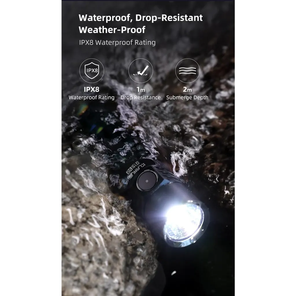 Klarus G15 V2.0 LED Taschenlampe 4200 Lumen – Bild 19