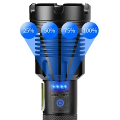 12000 Lumen Taschenlampe, LED Taschenlampe Extrem Hell USB Aufladbar 18650 Batterie, 4 Lichtmodi, Zoombar, Lange Arbeitszeit Taktische Taschenlampe -Campingbedarf Geschäft 0bb416b2bdb1360cc72c3c1e1d6dd7c3