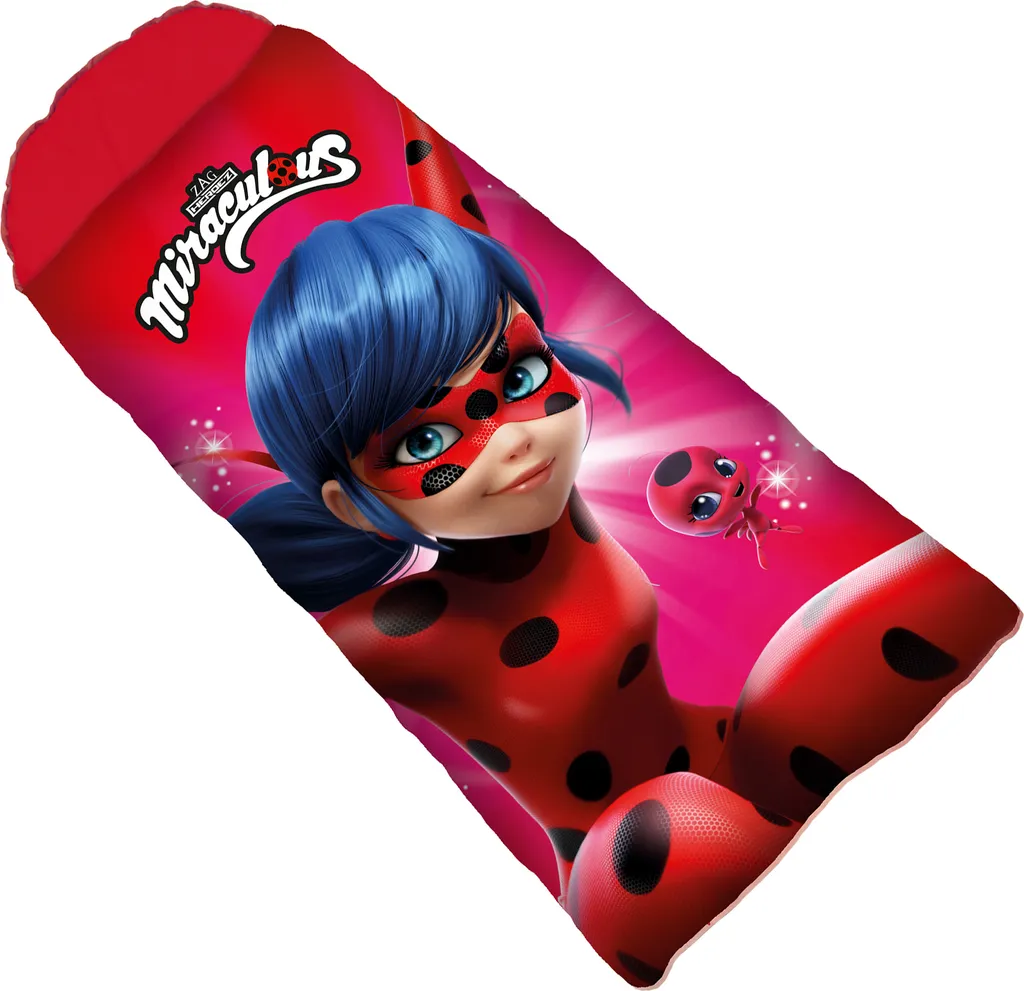Miraculous Stars Kinder-Schlafsack 140 Cm + 30 Cm (Kapuze) X 70 Cm – Bild 4