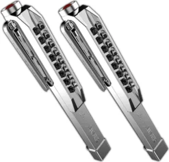 2er Set Nebo Magnet Taschenlampe Mit 8 Hochleistungs-LEDs Arbeitsleuchte Handlampe Stablampe Stableuchte