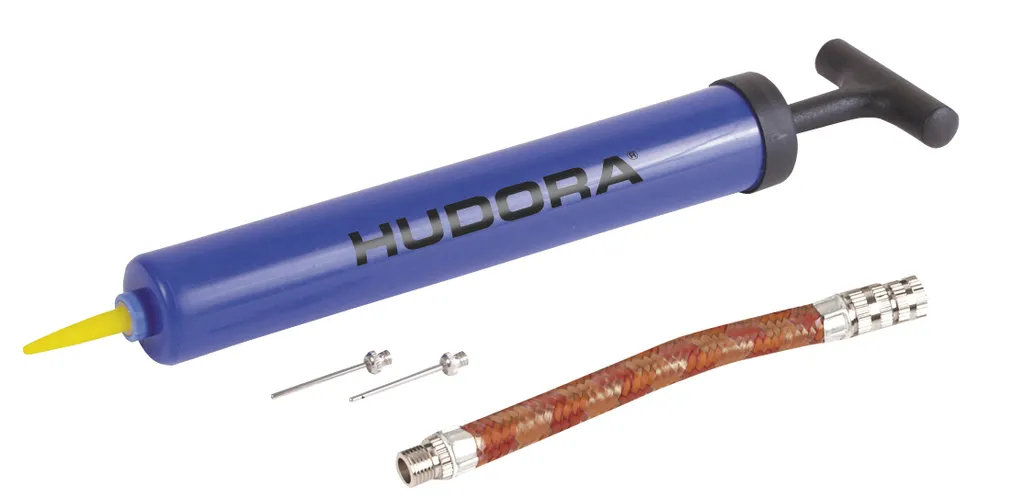Hudora 76146 - Fußball - Ballpumpe Blau