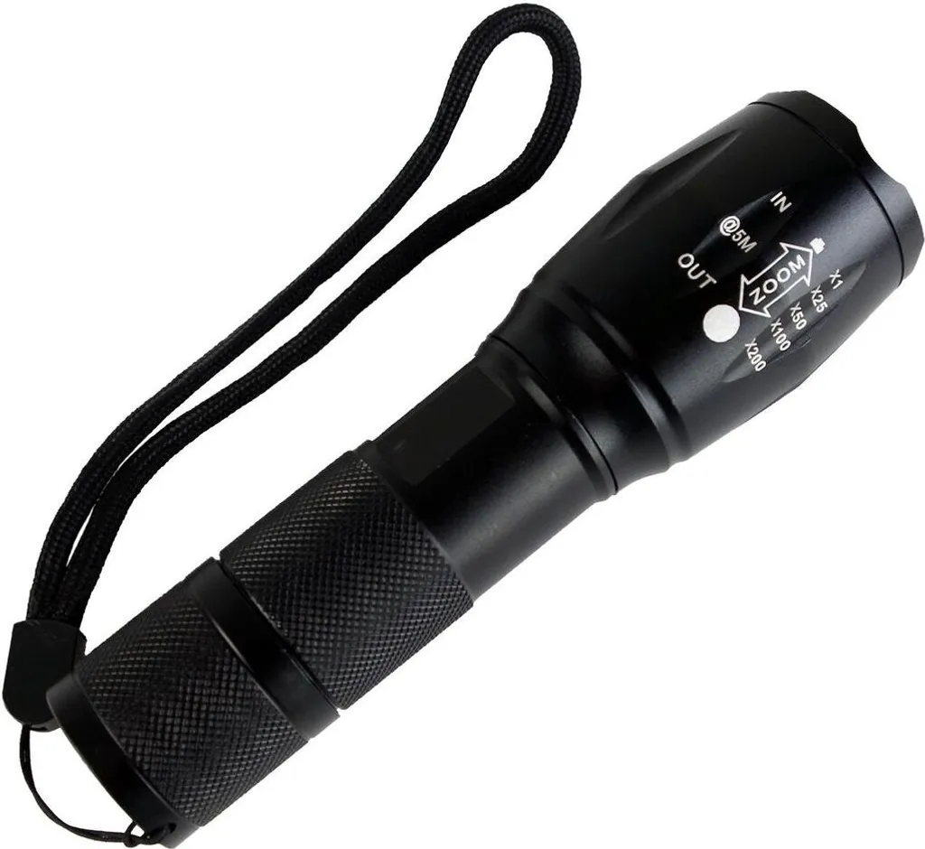 DÉLUXA LED Militär Taschenlampe – Bild 3