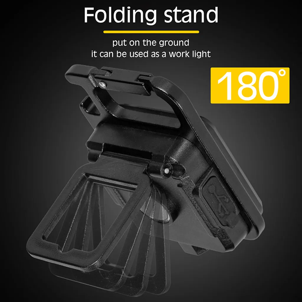 Mini 3 Modi USB-Lampe LED-Taschenlampe Arbeit Lichter Tragbare Tasche Schlüsselanhänger Licht(grün ) – Bild 4