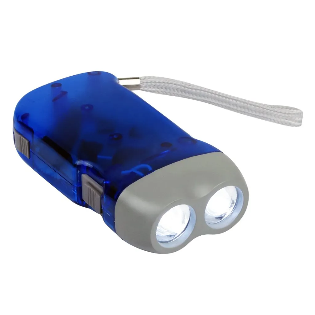 Hand Kurbel Taschenlampe, Keine Batterie-LED Helles Licht-Set/4: – Bild 4