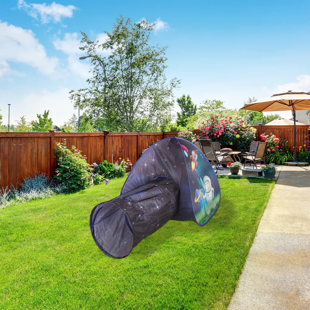 Relaxdays Pop Up Spielzelt Weltraum – Bild 6