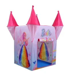 Knorr Toys Barbie Schloss Dreamtopia - Maße: Innen 76 X 76 X 98 Cm - Außen: 114 X 114 X 133 Cm - Farbe: Rosa/bunt; 84559 -Campingbedarf Geschäft 1d46b31a7fb47edee2492015177338a3