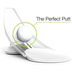 Pressure Putt Trainer Golf Putt Trainingshilfe Intelligente Putt Out Trainingshilfe Mit Parabolisch Gebogenem Design Passend Für Indoor Und Outdoor Golf Putting Cup Loch Übungshilfe Weiß -Campingbedarf Geschäft 201b7fa9d3e4a30e6c979141d1e71e16