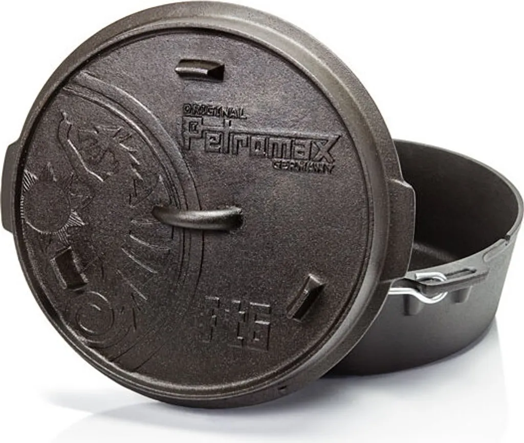 Petromax Feuertopf Ft6 (6qt) Planer Boden (ohne Füße); Ft6-t