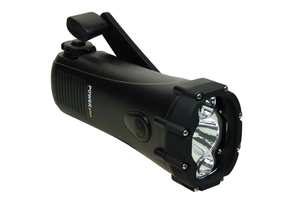 PowerPlus Shark - Dynamo LED Taschenlampe And Notfall Charger - Wasserdicht – Bild 7