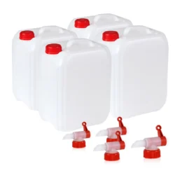 2 X 5 Liter Kunststoff Kanister Set Für Camping & Freizeit
