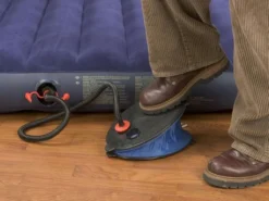 Intex Balg Fußpumpe Schwarz/Blau -Campingbedarf Geschäft 2577f22e4b69c2533eac243c6d762007