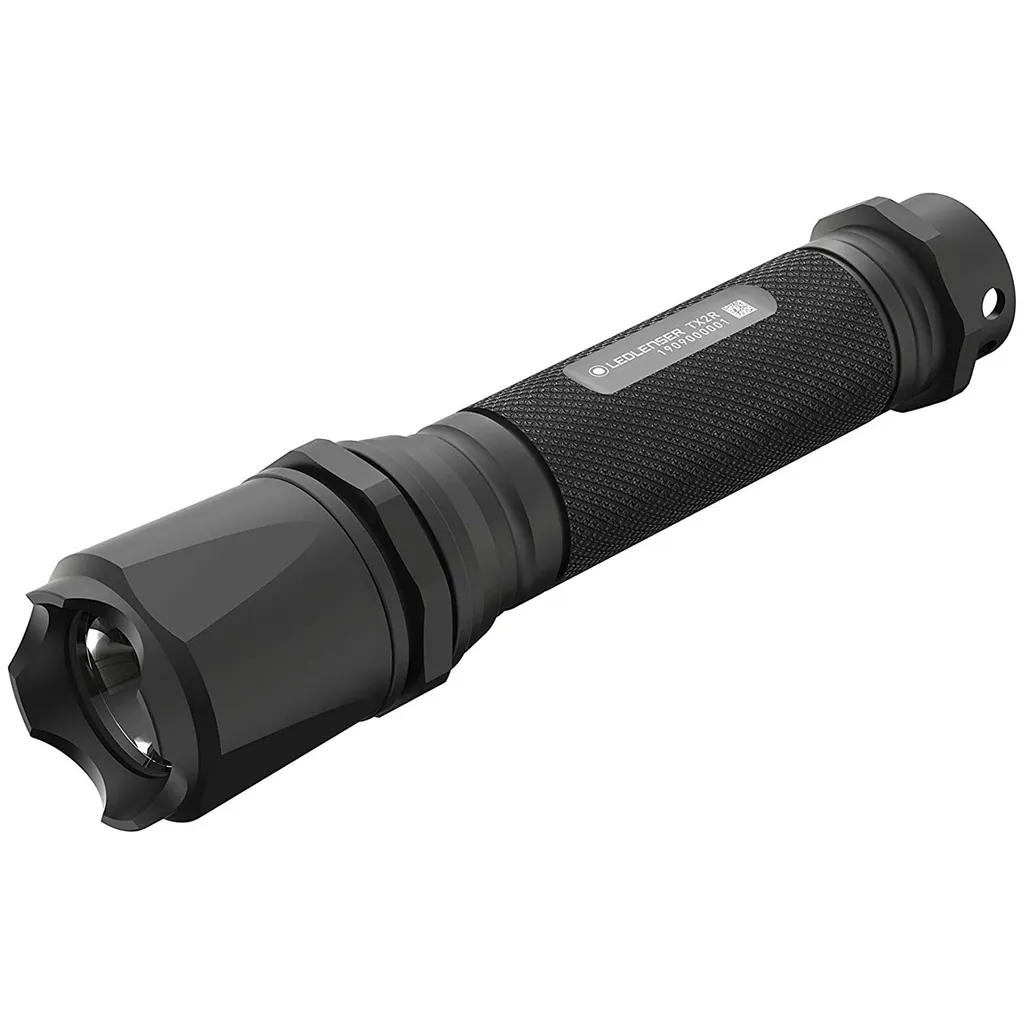 Chip-Fire TX2000R LED Taschenlampe Aus Dem Hause LEDlenser, Ultra-kompakt, 400 Lumen, 14500 Akku, 185 Meter Leuchtweite, Inkl. Gürteltasche, Handschlaufe