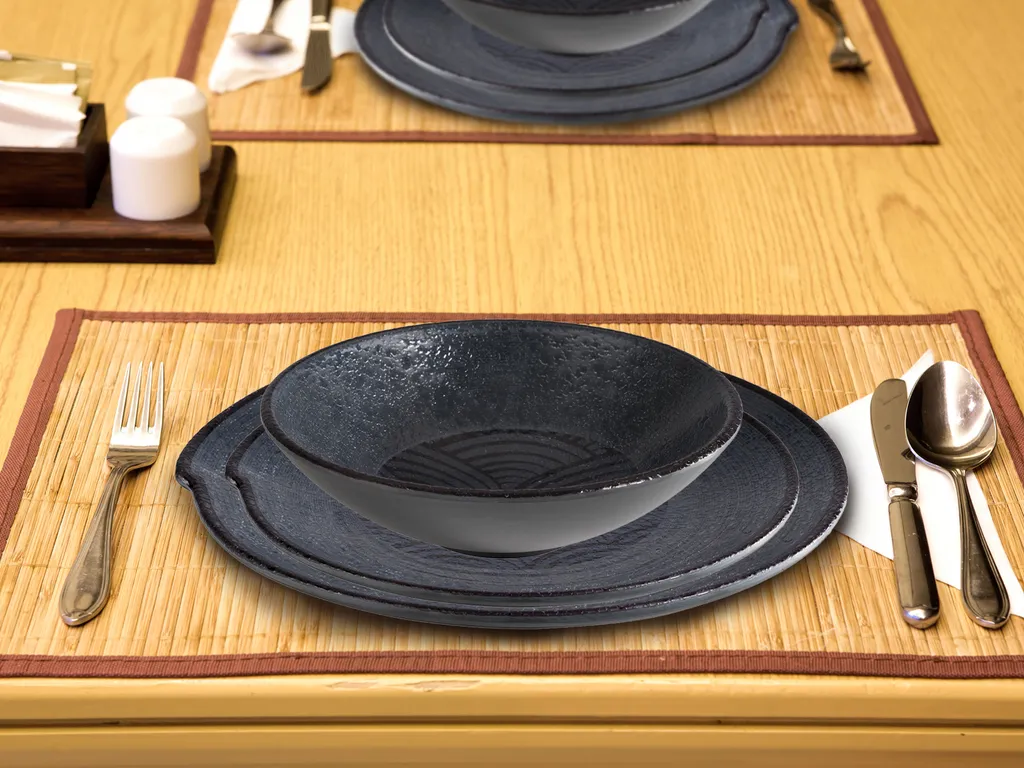 APS Campinggeschirr, Melamin Geschirrset, Picknickgeschirr Für Wohnmobil, Boot – Bild 4