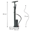 Fahrradpumpe Alle Ventile Sport Luftpumpe Standpumpe Manometer Standluftpumpe