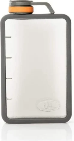 GSI OUTDOORS Boulder Flask Thermoskanne Für Erwachsene, Unisex, Transparent (transparent), 10 OZ