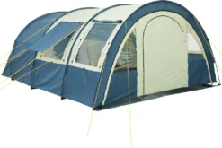 CampFeuer Zelt Multi Für 4 Personen | Blau/Sand | Tunnelzelt 5000 Mm Wassersäule -Campingbedarf Geschäft 31b59c15869756c375f44f05def25fda