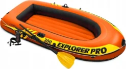 INTEX Explorer Pro 300 Set Aufblasbares Boot Mit Ruder Und Pumpe 58358NP -Campingbedarf Geschäft 342d8b932c6a99bd2de3cf48cc00a53b