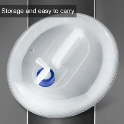 2 Stück Faltkanister Faltbarer Wasserkanister Mit Zapfhahn, Rund, Lebensmittelecht (Faltbarer Wasserbehälter) -Campingbedarf Geschäft 345c00dbf1c9dad73db58fdc9c652278