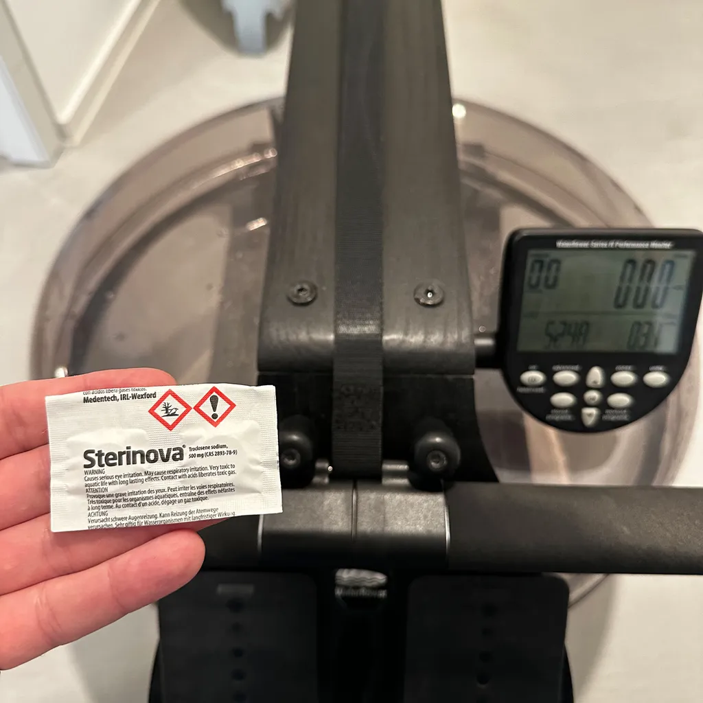 JB White Puritabs Sterinova 60x Wasser Rudergerät Tabletten Gegen Algen, Extra Konzentriert, Chlortabletten ZB Geeignet Für WaterRower, SportPlus, Skandika Wasserrudergerät (10 X 6) – Bild 5