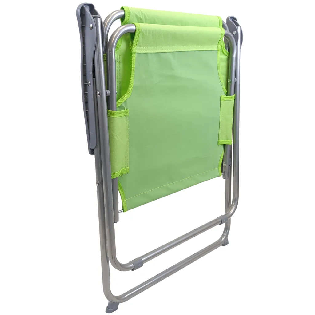 Wohaga Campingstuhl 'Texel' Mit Armlehnen, Klappbar - Grün – Bild 4