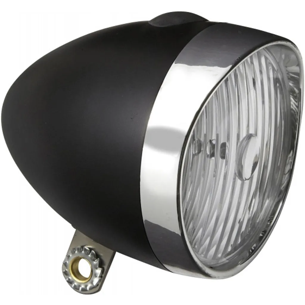 Scheinwerfer Edge Retro 3 X LED - Mit Batterien - Schwarz / Chrom (Werkstattverpackung)