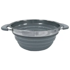 Faltbares Sieb Ø 20 Cm Leichtgewichtssieb Campingpsieb Kochgeschirr Grau Kampa CW0123