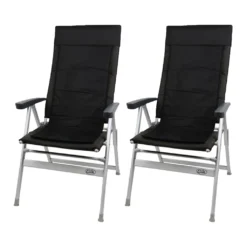 2 Stück Outchair Beheizbare Stuhlauflage, Universal, 120x42cm, Akku + Ladegerät, Heizmatte Camping Outdoor