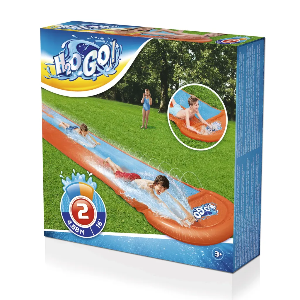 Bestway Sport Bestway® H2OGO!® 2-Personen -Wasserrutsche 488 X 138 Cm Wasserspielzeug Wasserspaß Auswahloutd Lagerverkauf Outdoorauswahl Auswahloutdoor – Bild 18