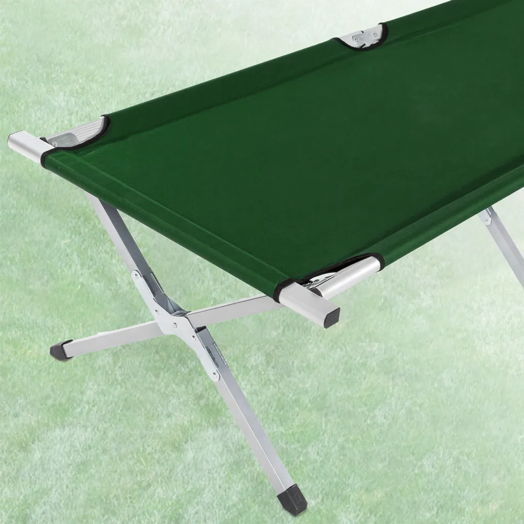 Tectake Feldbett Aus Aluminium - Grün – Bild 6