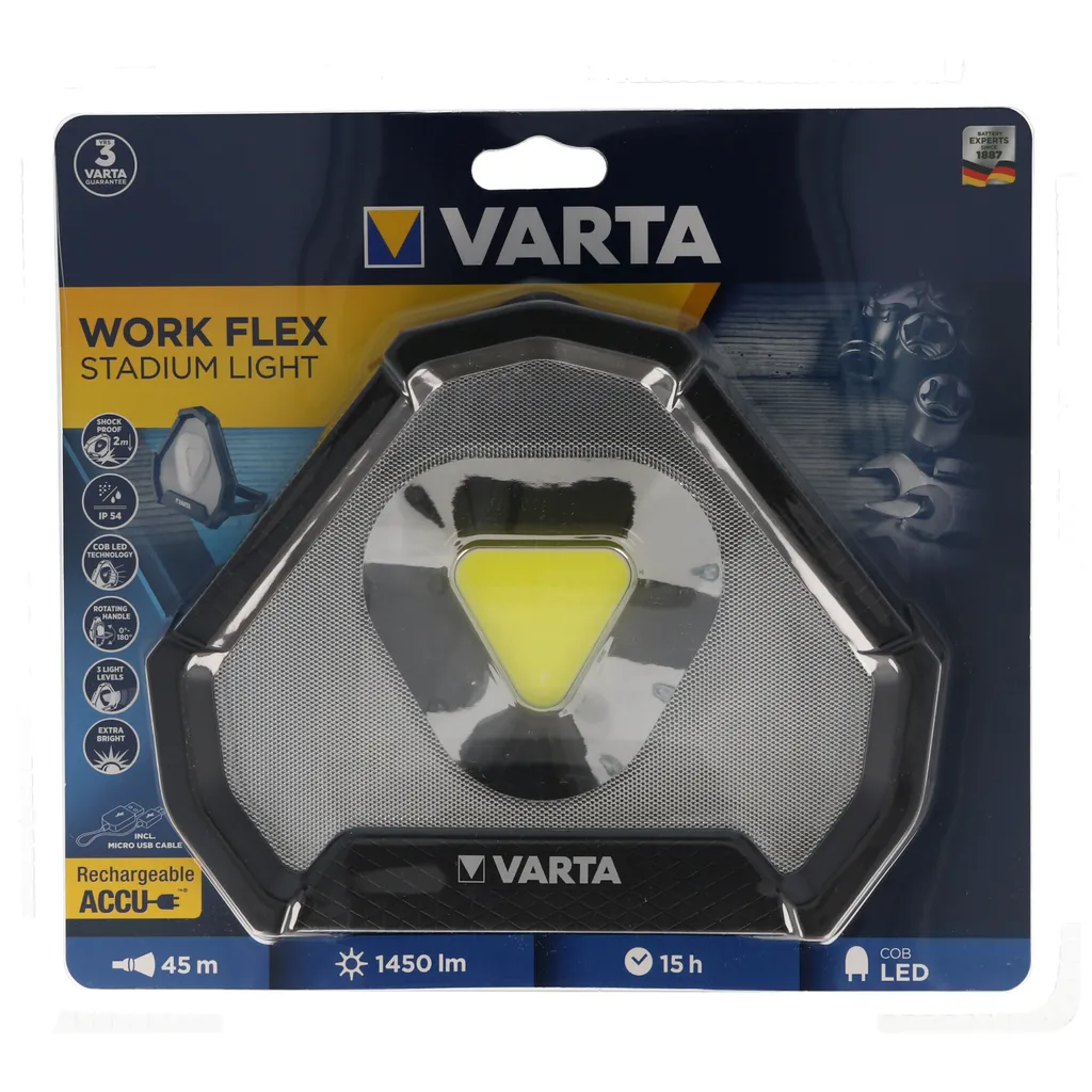 Varta Work Flex Stadium Light Mit Akku – Bild 13