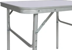 Tectake Camping Klapptisch Aus Aluminium 75x55x68cm - Grau -Campingbedarf Geschäft 3edb206c385d77eef1356f2636184b38