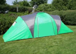 Campingzelt Laagri, 6-Mann Zelt Kuppelzelt Igluzelt Festival-Zelt, 6 Personen Grün -Campingbedarf Geschäft 40b5e7d98b33b83a6ea3e83dd013ba52
