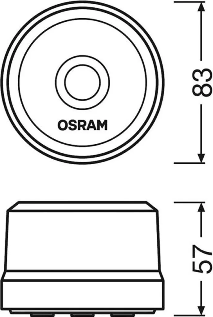 OSRAM LED Rundumleuchte Mit Magnet, PKW, LKW, Camping – Bild 2