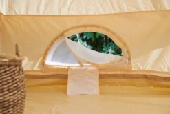 Blue Moose Glamping Bell Zelt Ø5x3 Meter -Campingbedarf Geschäft 44928ff915a8120d8639f48db65ffda2