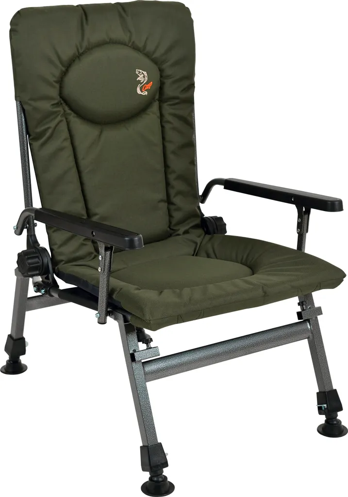 Carp Angelstuhl Campingstuhl F5R Stuhl Deluxe Karpfen Angler Campingstuhl Mit Extra Höhe