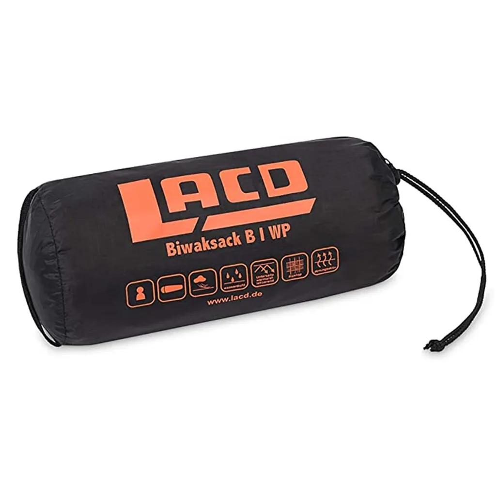 LACD - Robuster, Atmungsaktiver 1 Personen Leicht Biwaksack - Wärmereflektion, Orange