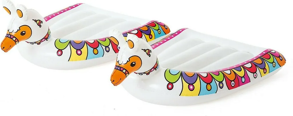 Bestway Sport H2OGO!™ 2er-Wasserrutsche Mit Aufblasbaren Lama-Schwimmtieren 488 Cm Wasserspielzeug Wasserspaß 0 – Bild 12