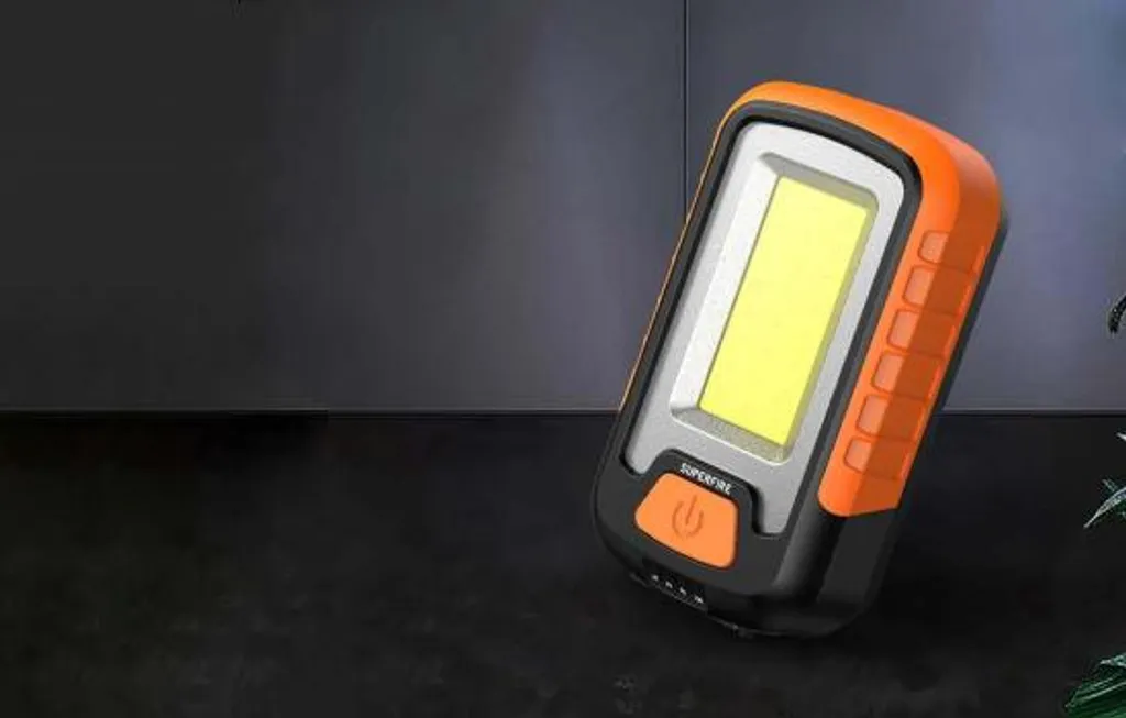 Superfire G21, LED Werkstatt-Taschenlampe, 650lm, USB – Bild 5