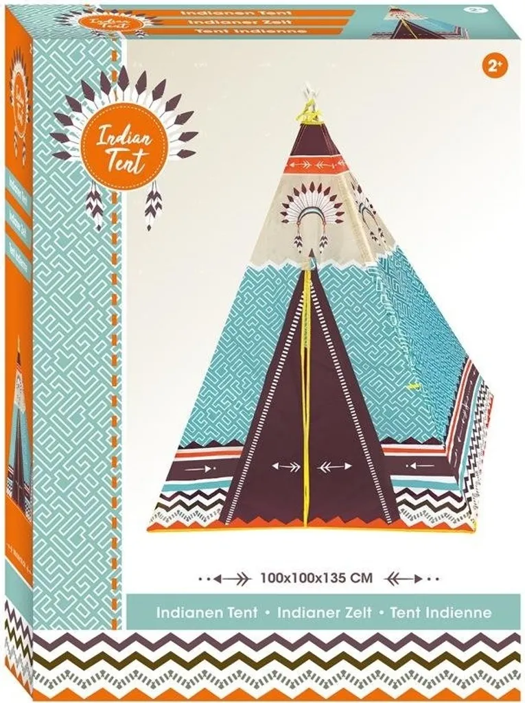 Tipi Zelt Wigwam Kinderzelt Zelt Spielzelt – Bild 2