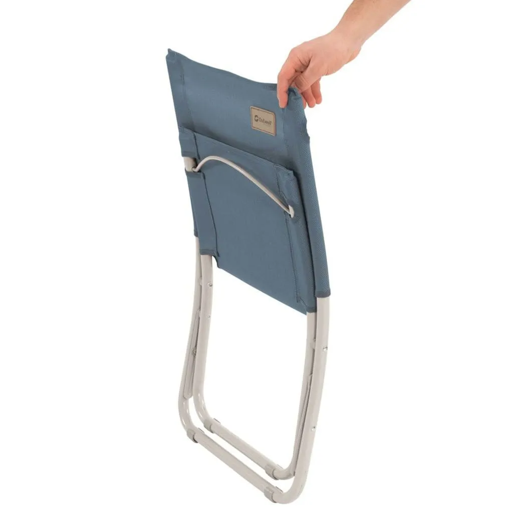 Outwell Klappbarer Campingstuhl Sauntons Ozeanblau – Bild 2