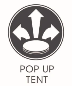 Bestway Pop-Up Zelt "Nucamp X 3 Tent" 235 X 190 X 100 Cm, 68005 -Campingbedarf Geschäft 4edc20611f5557438ee39258119bab40