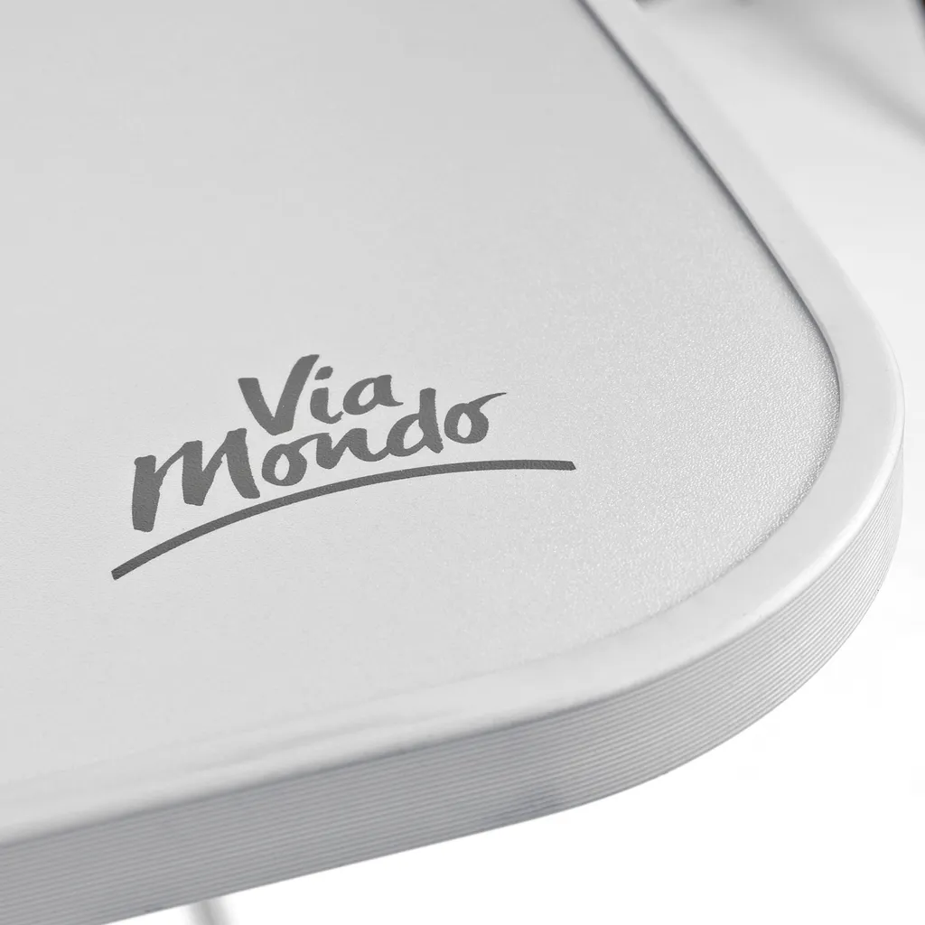 Via Mondo Campingtisch "Pliante" Für 4 Personen Höhenverstellbar Stabil Beine Klappbar – Bild 4