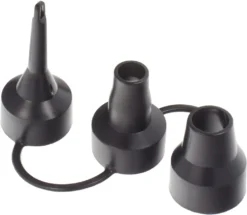 Smartfox Elektrische Kfz-Luftpumpe 50W | 12V/230V | Elektropumpe Und Gebläsepumpe | 3 Adapteraufsätze | Farbe: Schwarz -Campingbedarf Geschäft 4f468ca9272efac645f5763019b1b63e