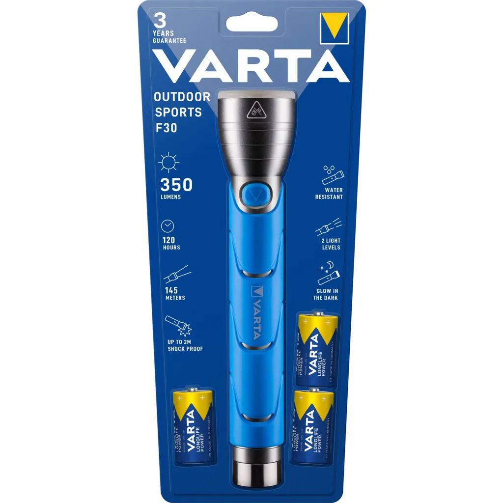 VARTA LED Taschenlampe "Outdoor Sports Flashlight" 3 C – Bild 6
