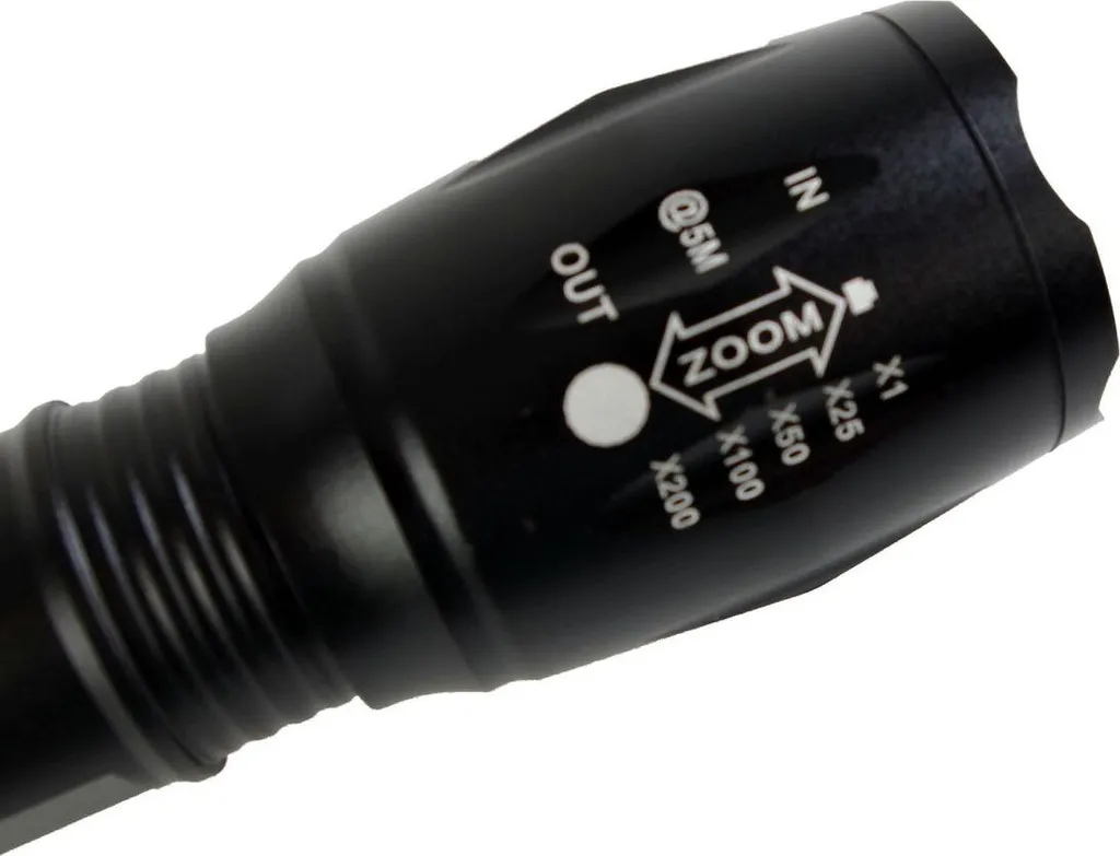 DÉLUXA LED Militär Taschenlampe – Bild 4