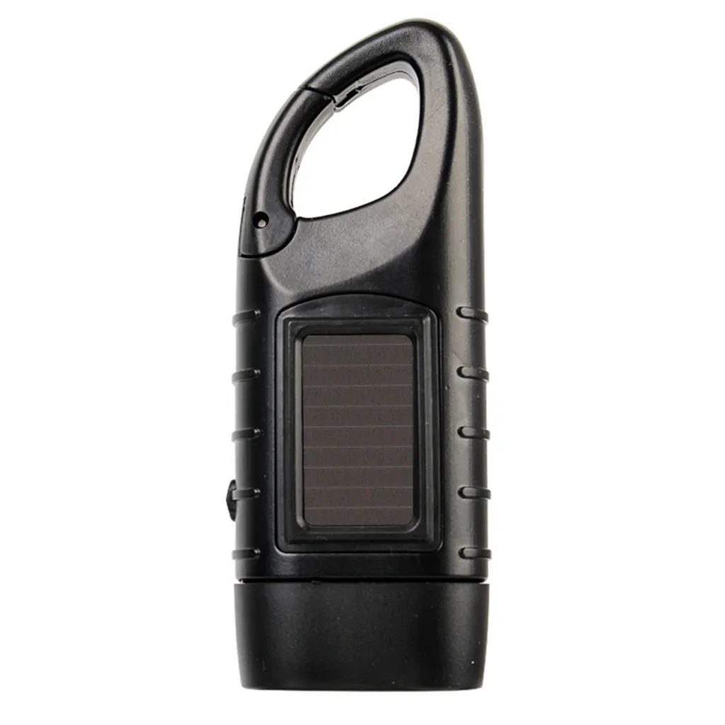 2er Solar LED Taschenlampe Handkurbel Wiederaufladbare Mit Wanderschnalle, Dynamo Taschenlampe, Taschenlampenkurbel Für Outdoor/Camping/Notfall (Grün+Schwarz) – Bild 8