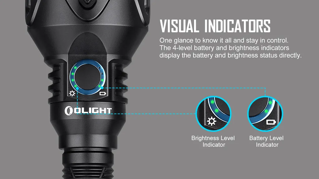 OLIGHT JAVELOT PRO 2 Leistungsstarke LED Taschenlampe Mit 2500 Lumen Und 1050 Meter Leuchtweite USB Aufladbar MCC3 Magnetisches Ladeskabel – Bild 11