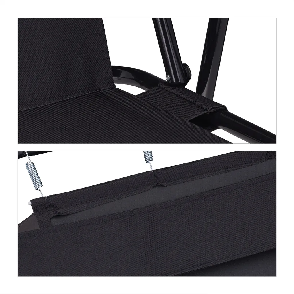 Relaxdays Klappbarer Campingstuhl Im 2er Set – Bild 7